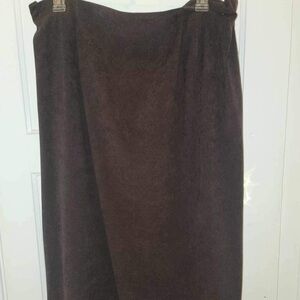 Brown pencil skirt size 22w